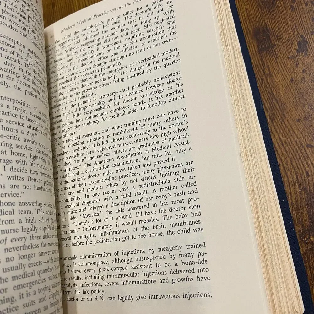 The Doctors by Martin L. Gross HC First Edition Very Good 1966